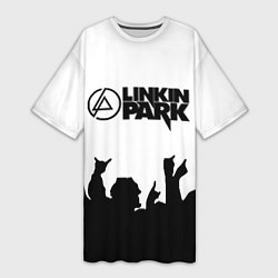 Женская длинная футболка LINKIN PARK