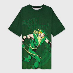 Женская длинная футболка Green Arrow