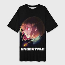 Женская длинная футболка UNDERTALE