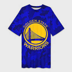 Женская длинная футболка GOLDEN STATE WARRIORS