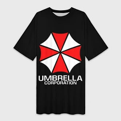 Женская длинная футболка UMBRELLA CORP