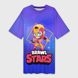 Женская длинная футболка Brawl Stars Max