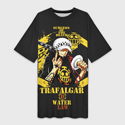 Женская длинная футболка One Piece Trafalgar Water
