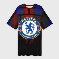 Женская длинная футболка Chelsea