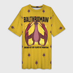 Женская длинная футболка Balthromaw