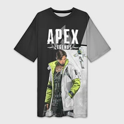 Женская длинная футболка Apex Legends