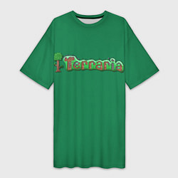 Женская длинная футболка Terraria