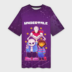 Женская длинная футболка UNDERTALE