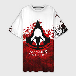 Женская длинная футболка Assasin's creed