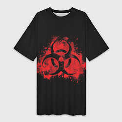 Женская длинная футболка Plague Inc