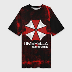 Женская длинная футболка UMBRELLA CORP