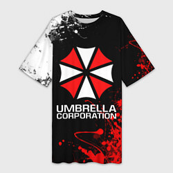 Женская длинная футболка UMBRELLA CORPORATION