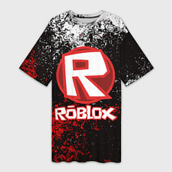 Женская длинная футболка ROBLOX