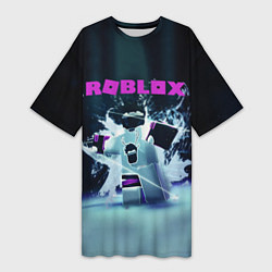 Женская длинная футболка ROBLOX