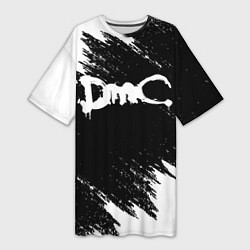 Женская длинная футболка DEVIL MAY CRY DMC