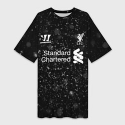 Женская длинная футболка Liverpool