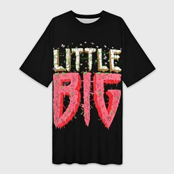 Женская длинная футболка Little Big