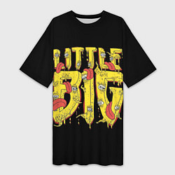 Женская длинная футболка Little Big