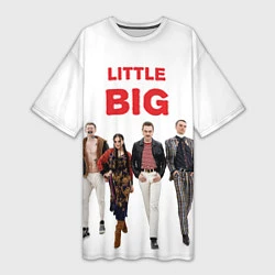 Женская длинная футболка Little Big