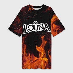 Женская длинная футболка Louna