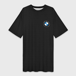 Женская длинная футболка BMW 2020 Carbon Fiber