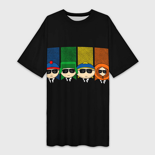 Женская длинная футболка South Park / 3D-принт – фото 1