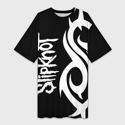 Женская длинная футболка Slipknot 6