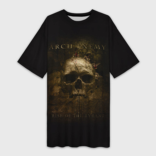 Женская длинная футболка ARch Enemy 37 / 3D-принт – фото 1