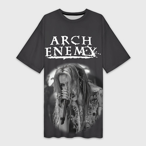 Женская длинная футболка Arch Enemy 79 / 3D-принт – фото 1