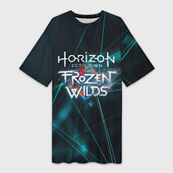 Женская длинная футболка Horizon Zero Dawn