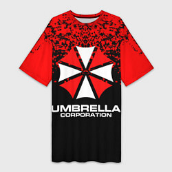 Женская длинная футболка Umbrella Corporation