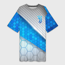 Женская длинная футболка Juventus F C