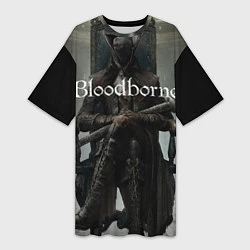 Женская длинная футболка Bloodborne
