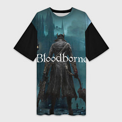 Женская длинная футболка Bloodborne