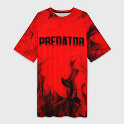 Женская длинная футболка PREDATOR