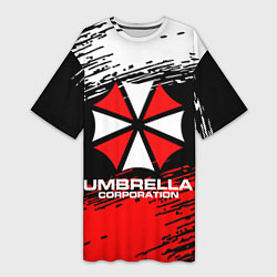 Женская длинная футболка Umbrella Corporation