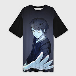 Женская длинная футболка БАШНЯ БОГА