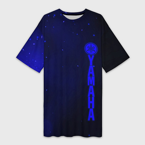 Женская длинная футболка Yamaha Z / 3D-принт – фото 1