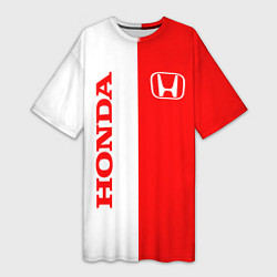 Женская длинная футболка HONDA