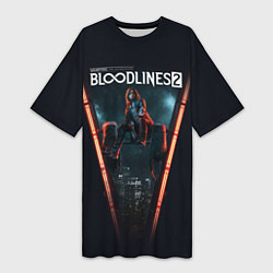 Женская длинная футболка Bloodlines 2