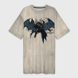 Женская длинная футболка Batman: Arkham Knight