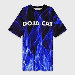 Женская длинная футболка DOJA CAT