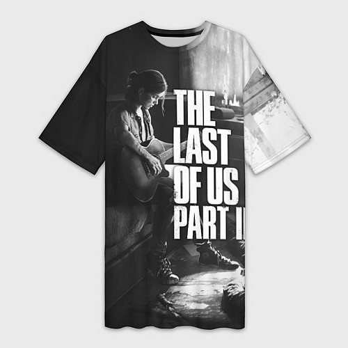 Женская длинная футболка The last of us part 2 tlou2 / 3D-принт – фото 1