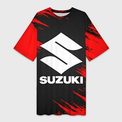 Женская длинная футболка SUZUKI