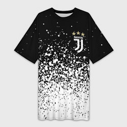 Женская длинная футболка JUVENTUS