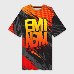 Женская длинная футболка Eminem