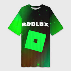 Женская длинная футболка ROBLOX РОБЛОКС
