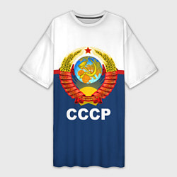 Женская длинная футболка СССР