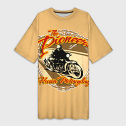 Женская длинная футболка Hoosier Motorcycling