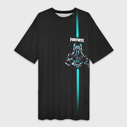 Женская длинная футболка Fortnite / 3D-принт – фото 1